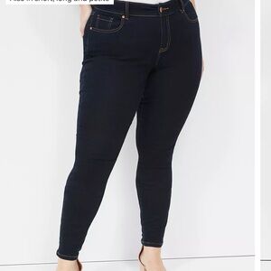 Lane Bryant Signature Fit Sateen Skinny Jean